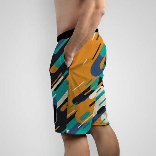 Custom Abstract Graphic Baseball Shorts