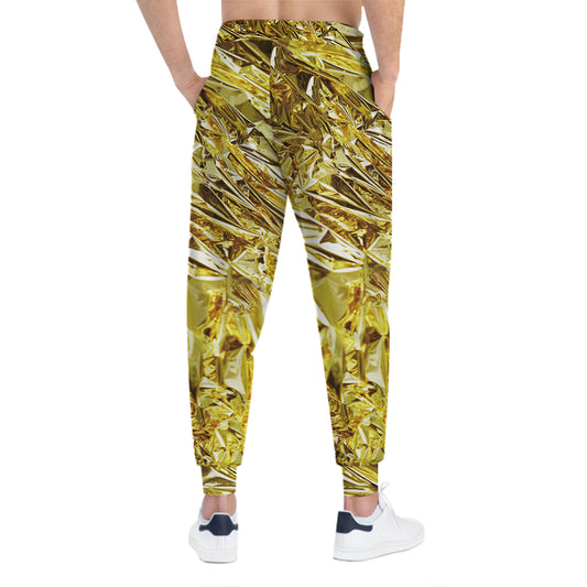 Custom Gold Foil Baseball Pants