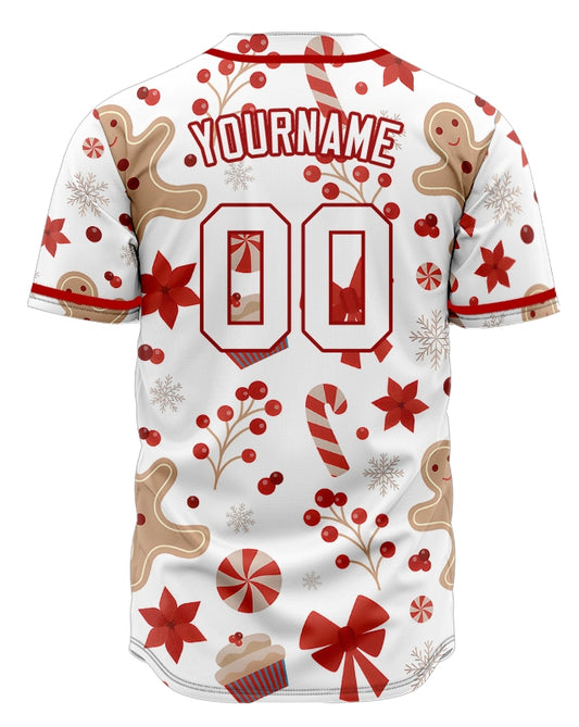 Custom Biscuit Ball Baseball Jersey