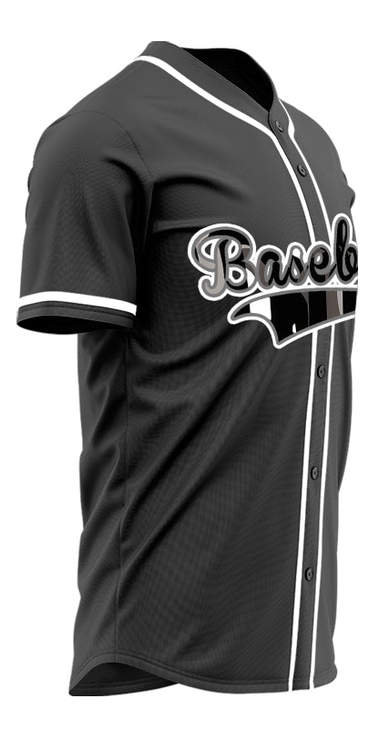 Custom Blue And Red Flag Baseball Jersey