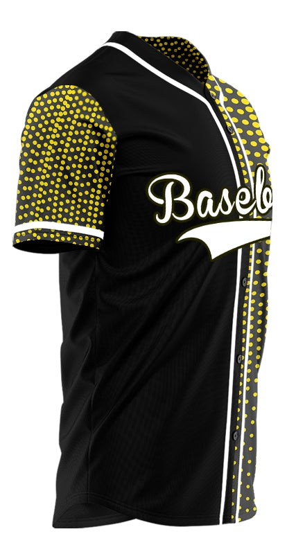 Custom Black Grey Black Teal Baseball Jersey