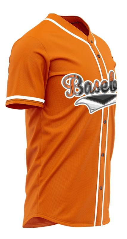 Custom Black White Slash Baseball Jersey