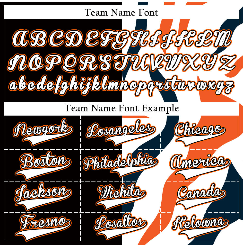 Custom Dark Orange Leopard Half Black Baseball Jersey