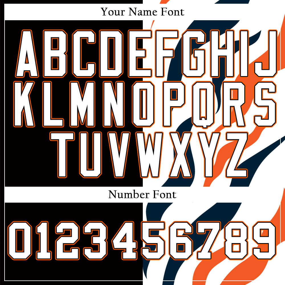 Custom Dark Orange Leopard Half Black Baseball Jersey