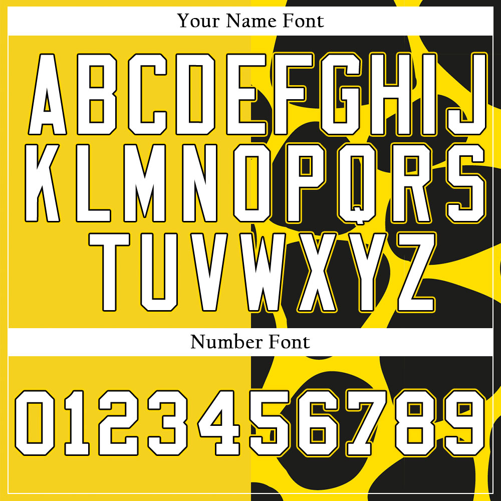 Custom Half Yellow And Black Oval Baseball Jersey