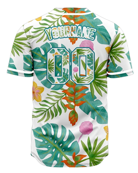 Custom Ink Hawaiian Baseball Jersey