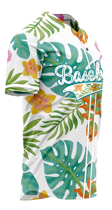 Custom Ink Hawaiian Baseball Jersey