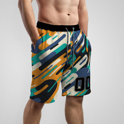 Custom Abstract Graphic Baseball Shorts