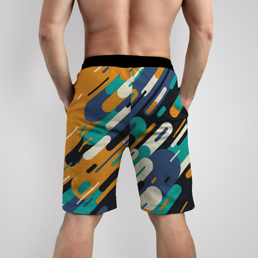 Custom Abstract Graphic Baseball Shorts