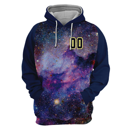 Nebula Style Custom Baseball Hoodie