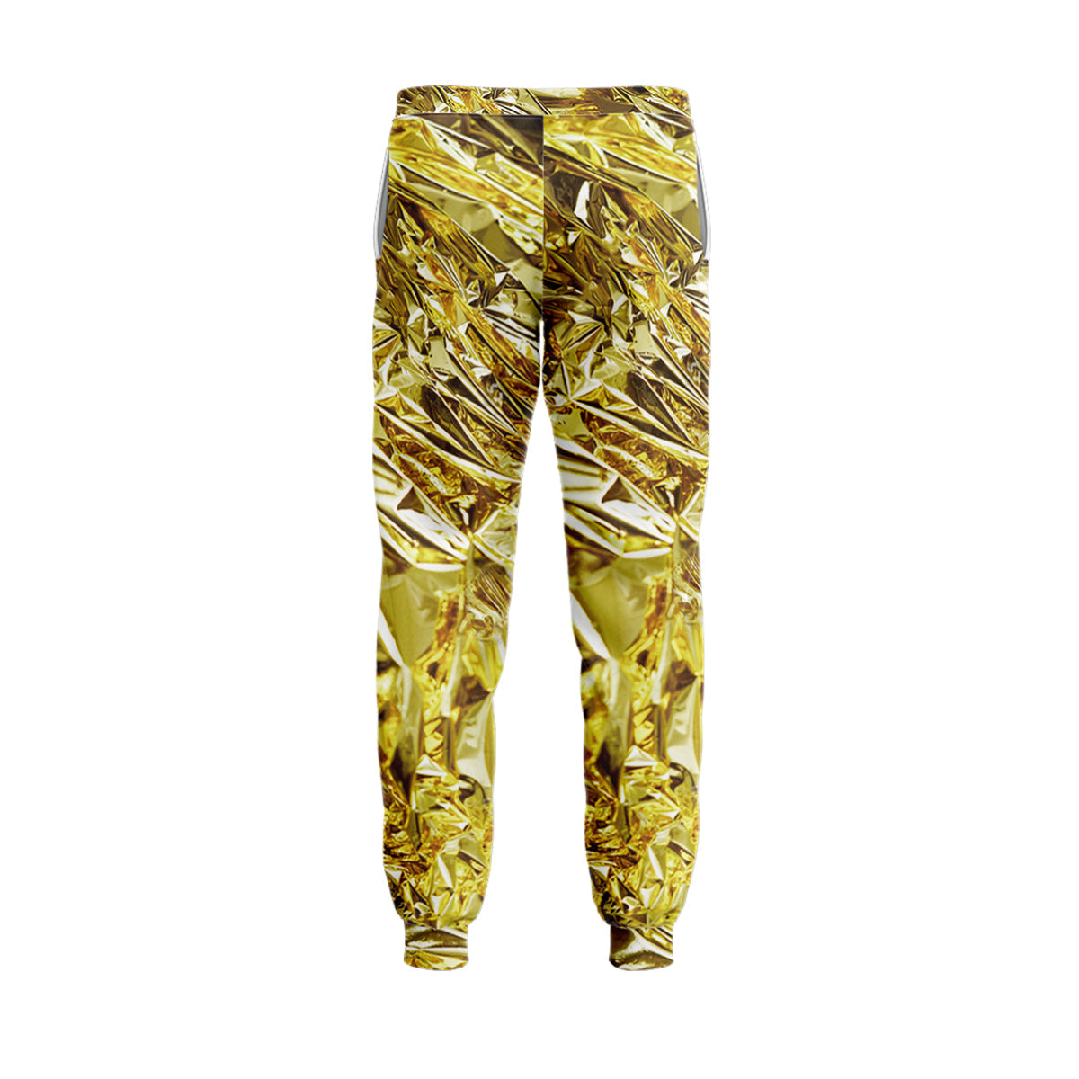Custom Gold Foil Baseball Pants