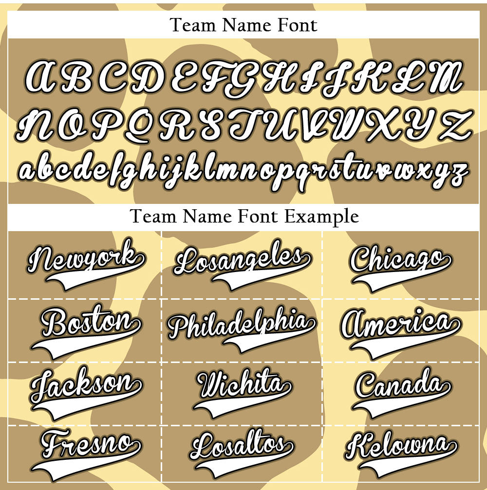 Custom Beige Light Brown Baseball Jersey