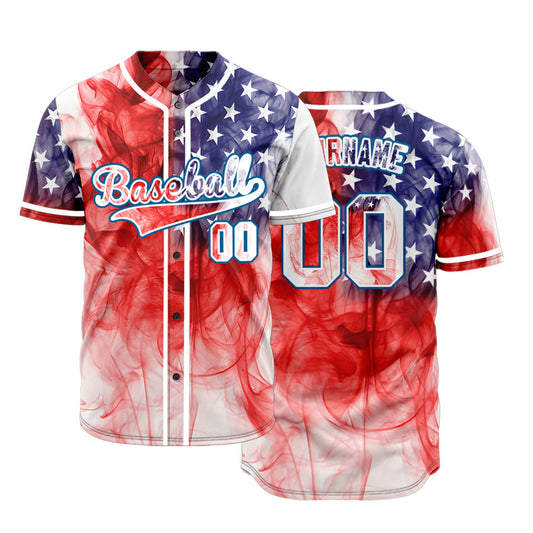 Custom Black Flag Baseball Jersey