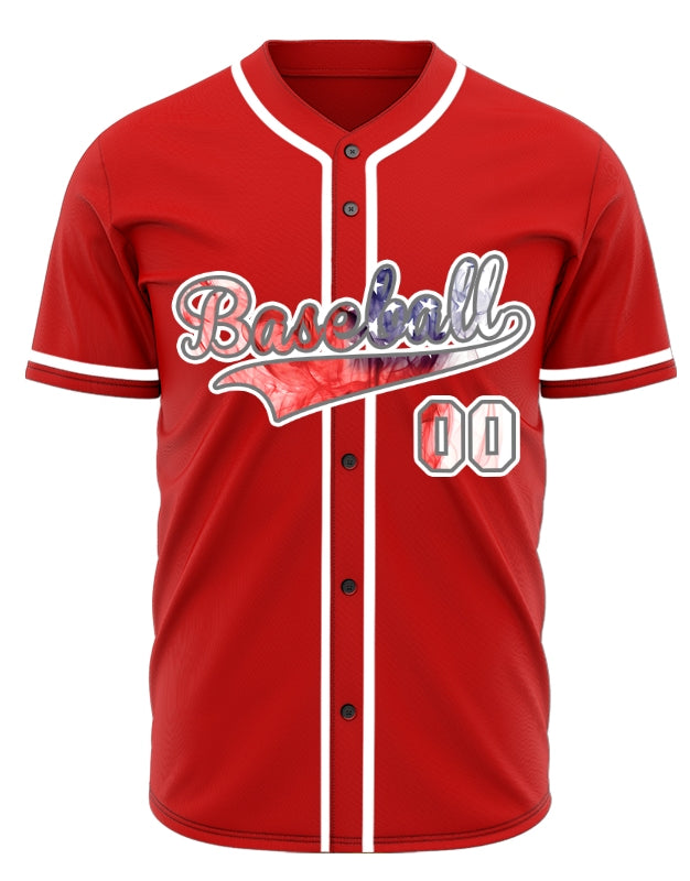 Custom Black Flag Dark Gray Baseball Jersey