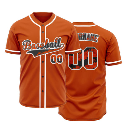 Custom Black Gold Point Baseball Jersey