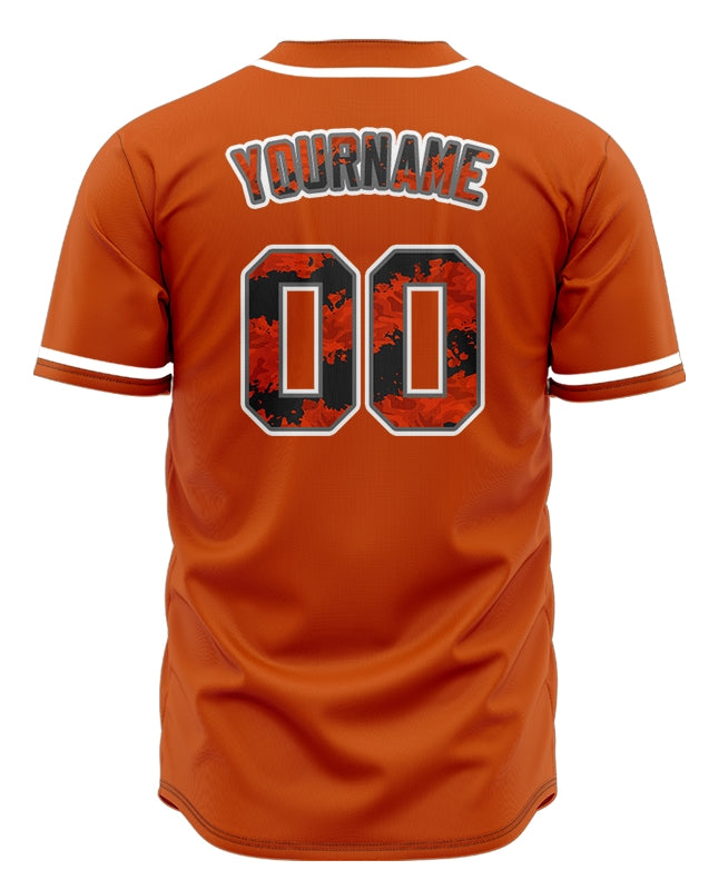 Custom Black Gold Point Baseball Jersey