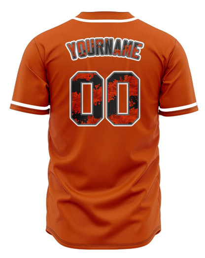 Custom Black Gold Point Baseball Jersey