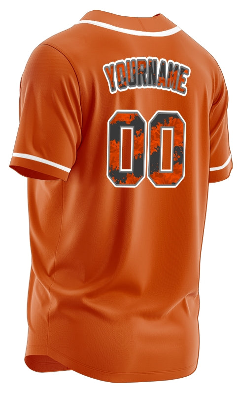 Custom Black Gold Point Baseball Jersey