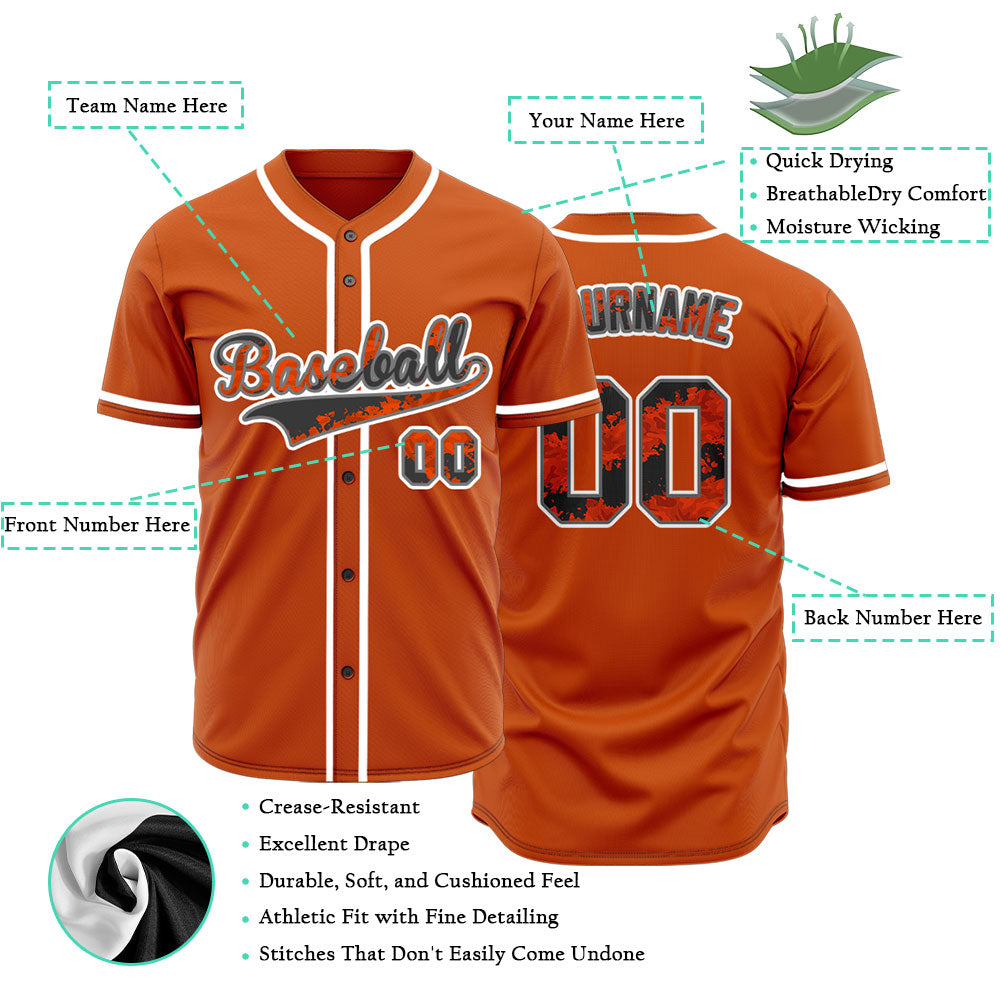 Custom Black Gold Point Baseball Jersey