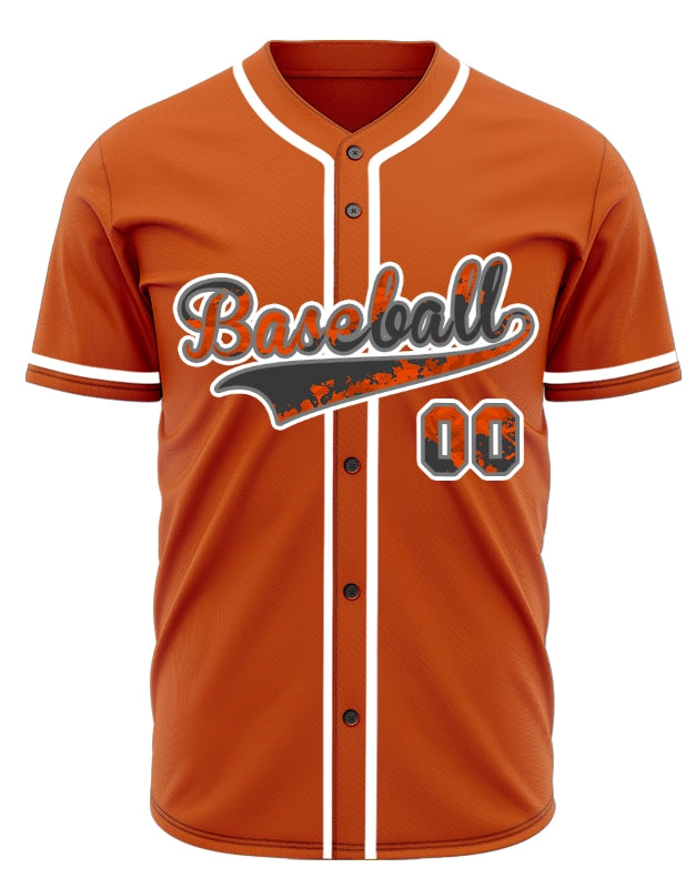 Custom Black Gold Point Baseball Jersey