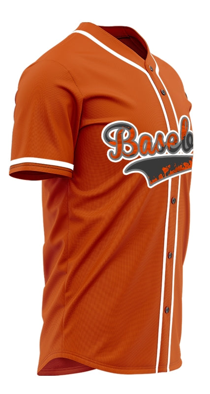 Custom Black Gold Point Baseball Jersey