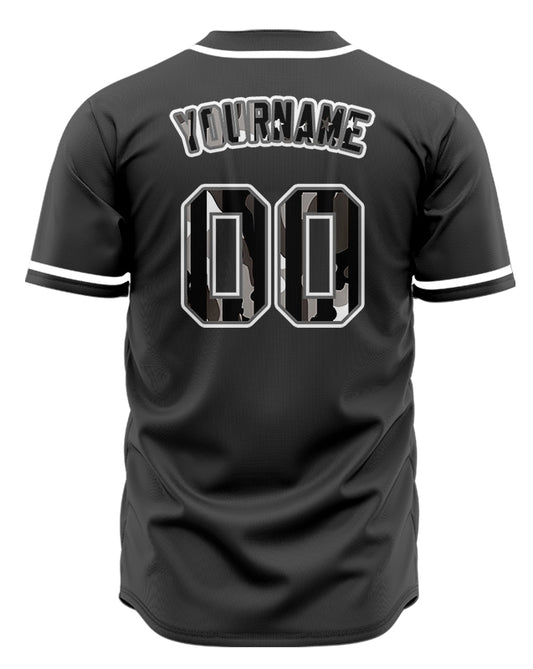 Custom Blue And Red Flag Baseball Jersey