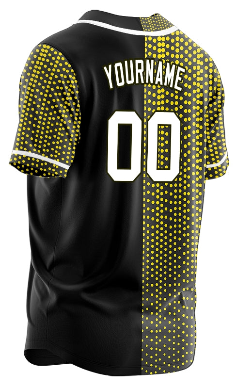 Custom Black Grey Black Teal Baseball Jersey