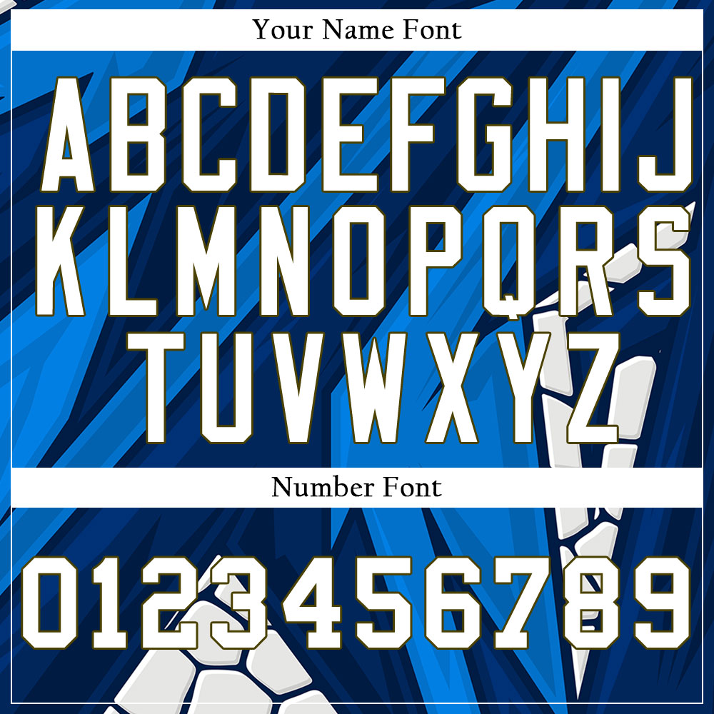 Custom Blue Dark Blue Grain Half Baseball Jersey