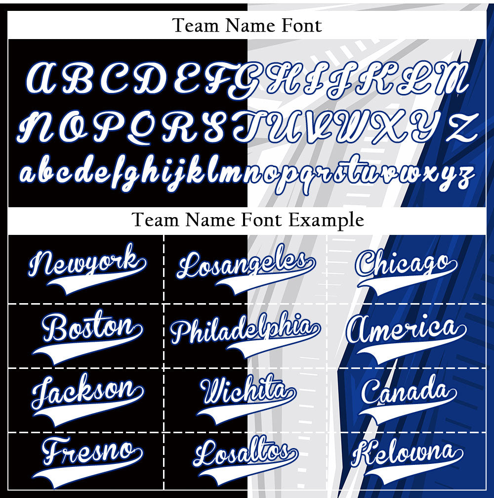 Custom Blue Grey Horizontal Line Baseball Jersey