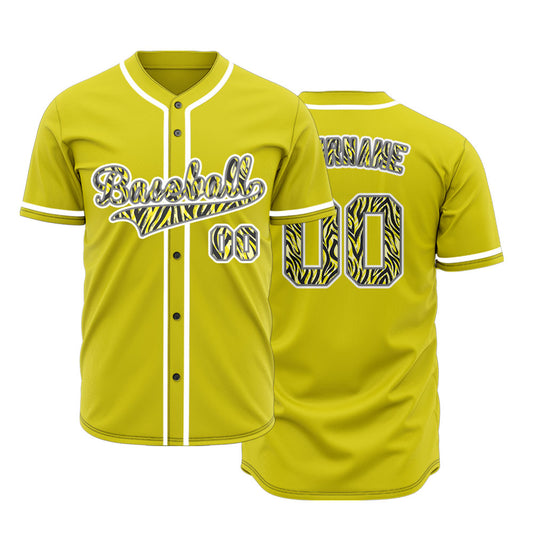 Custom Blue Lines Green Baseball Jersey