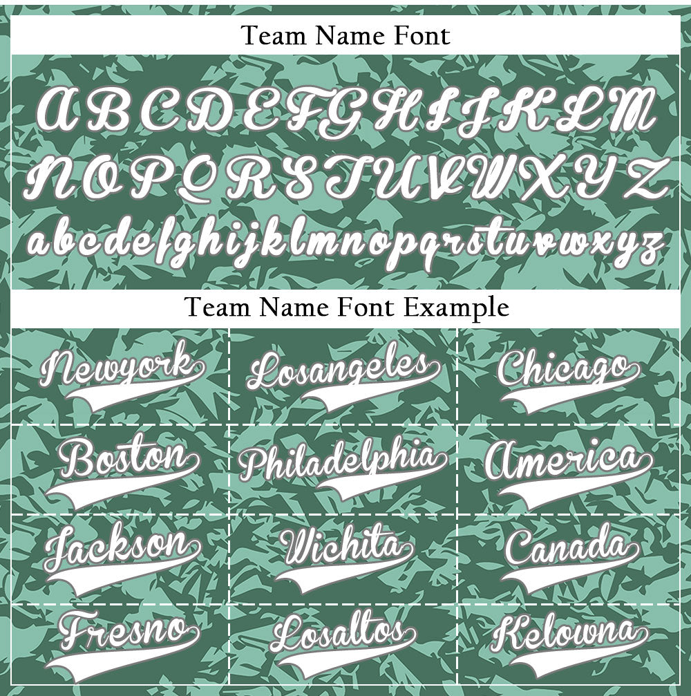 Custom Dark Green Broken Baseball Jersey