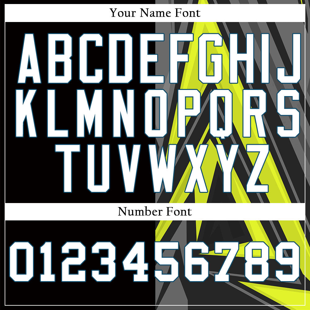 Custom Fluorescent Green Gray Lines Half Baseball Jersey