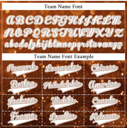 Custom Gold Brown Starry Sky Baseball Jersey