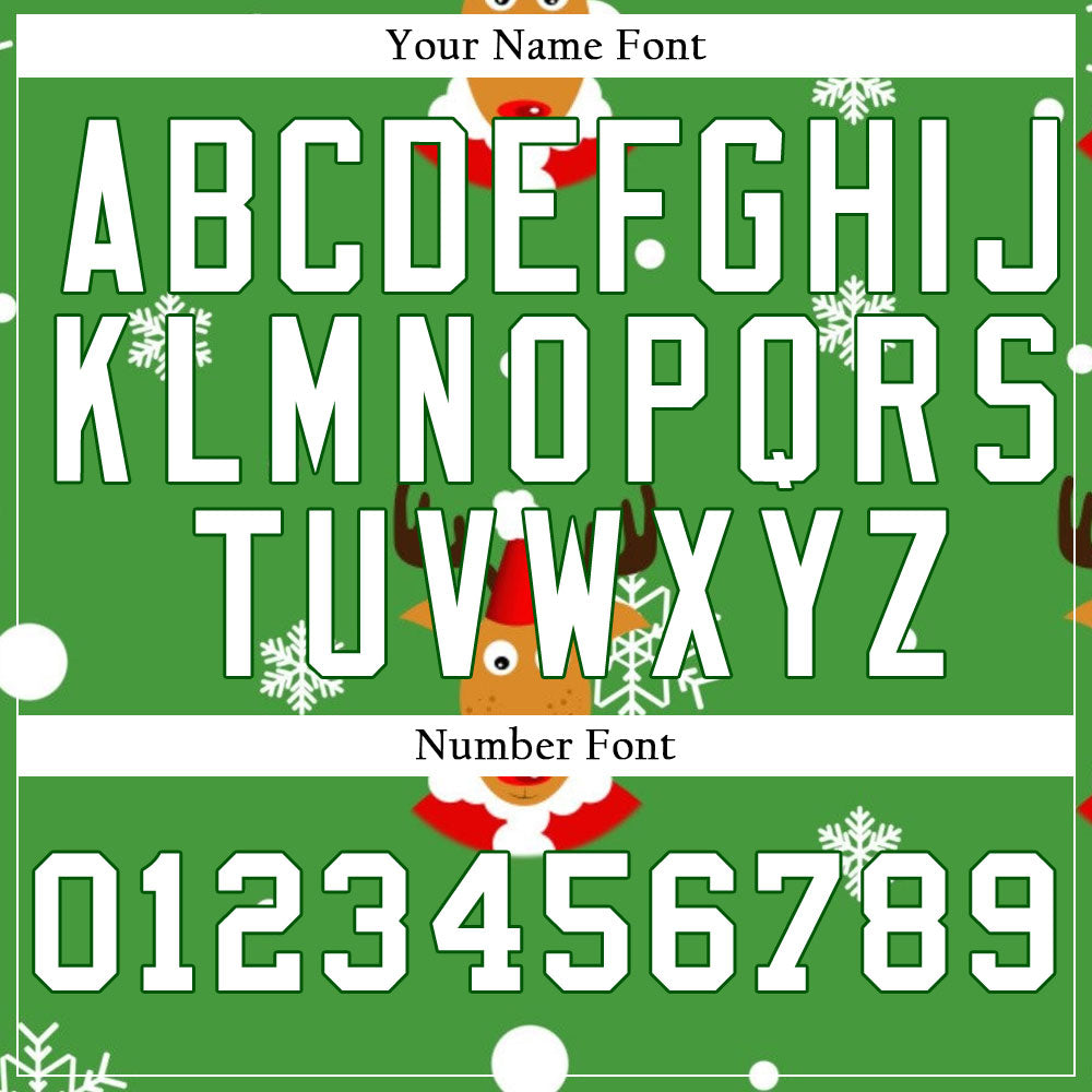 Custom Green Deer Baseball Jersey