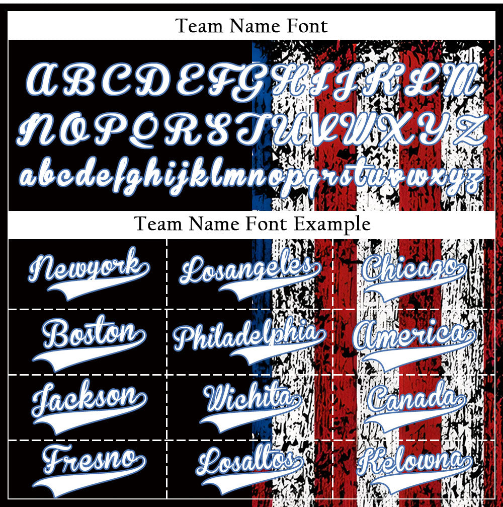 Custom Half Old Flag Baseball Jersey