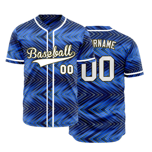 Custom Light Blue Corner Line Baseball Jersey