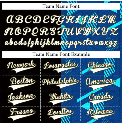 Custom Light Blue Parallelogram Half Baseball Jersey