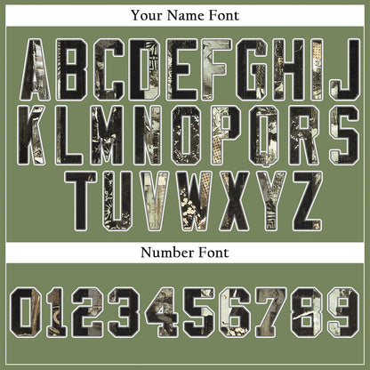 Custom Old Green Flag Dark Green Baseball Jersey