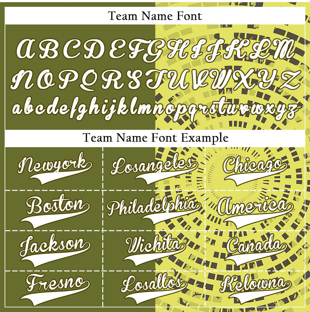 Custom Yellow Circle Half Baseball Jersey