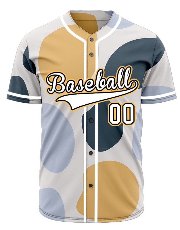 Custom White And Dark Grey Baseball Jersey