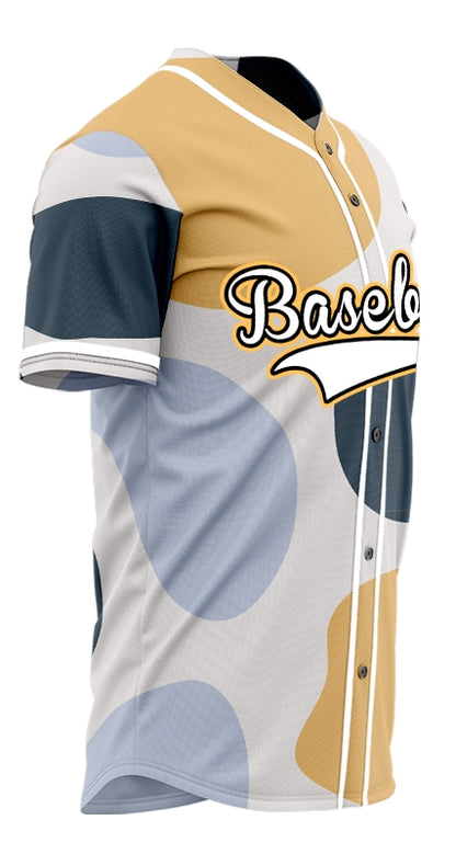 Custom White And Dark Grey Baseball Jersey